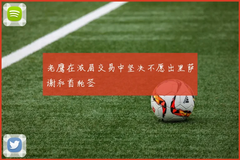 老鹰在浓眉交易中坚决不愿出里萨谢和首轮签